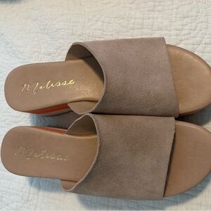 Matisse Women's Taupe Suede Mules